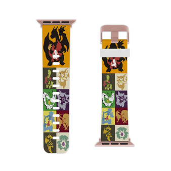 Pokemon Evolution Professional Grade Thermo Elastomer Replacement Apple Watch Band Straps