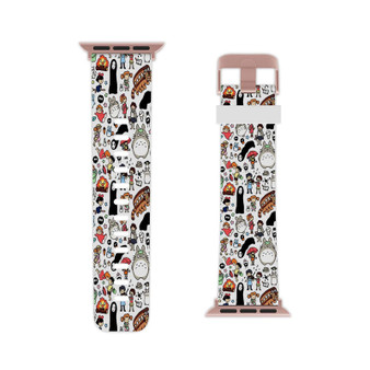 Studio Ghibli Characters Professional Grade Thermo Elastomer Replacement Apple Watch Band Straps