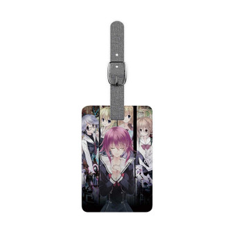 Chaos Child Polyester Saffiano Rectangle White Luggage Tag Card Insert