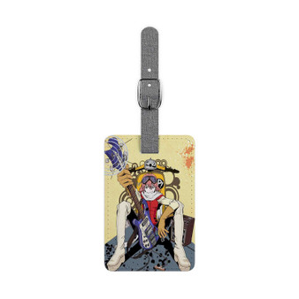 FLCL Best Polyester Saffiano Rectangle White Luggage Tag Card Insert