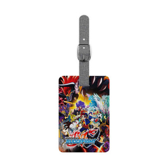 Future Card Buddyfight X Polyester Saffiano Rectangle White Luggage Tag Card Insert