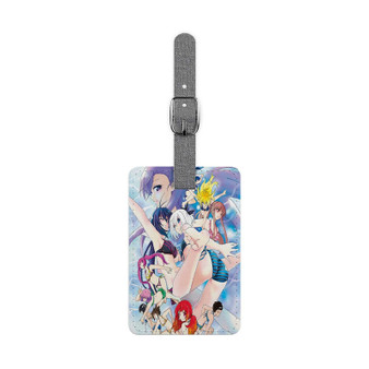 Keijo Arts Polyester Saffiano Rectangle White Luggage Tag Card Insert