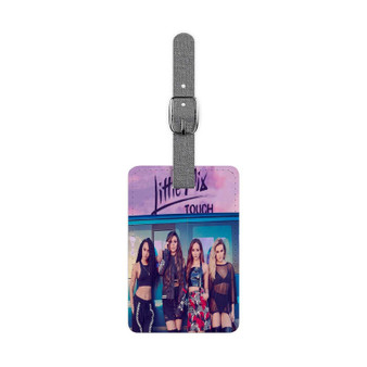 Little Mix Touch Polyester Saffiano Rectangle White Luggage Tag Card Insert