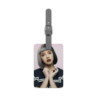 Melanie Martinez Arts Polyester Saffiano Rectangle White Luggage Tag Card Insert