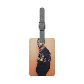 PARTYNEXTDOOR Arts Polyester Saffiano Rectangle White Luggage Tag Card Insert