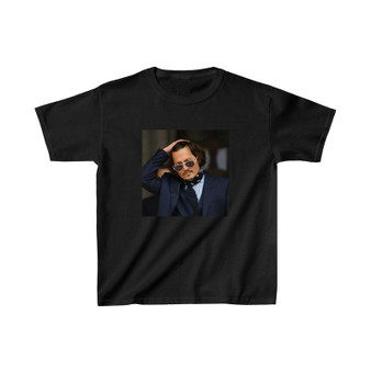 Johnny Depp Kids T-Shirt Clothing Heavy Cotton Tee