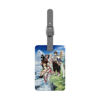 Tales of Zestiria Polyester Saffiano Rectangle White Luggage Tag Card Insert