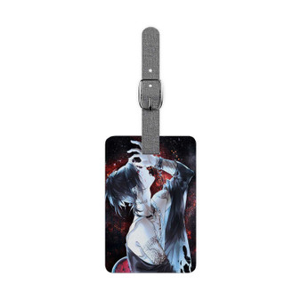 Tokyo Ghoul Uta Best Polyester Saffiano Rectangle White Luggage Tag Card Insert