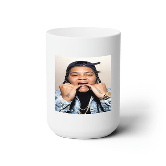 Hot Sauce Young MA White Ceramic Mug 15oz Sublimation With BPA Free