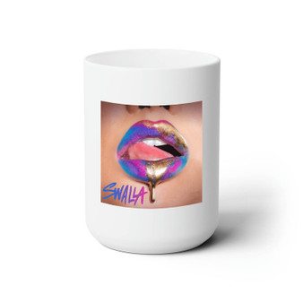 Jason Derulo feat Nicki Minaj Ty Dolla Sign Swalla White Ceramic Mug 15oz Sublimation With BPA Free