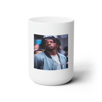 Joey Bada Arts White Ceramic Mug 15oz Sublimation With BPA Free