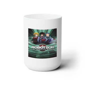 Robotech Best White Ceramic Mug 15oz Sublimation With BPA Free