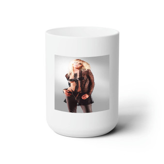 Taylor Momsen White Ceramic Mug 15oz Sublimation With BPA Free