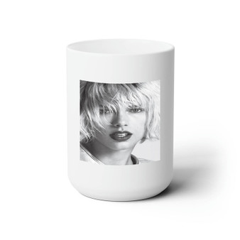 Taylor Swift Best White Ceramic Mug 15oz Sublimation With BPA Free
