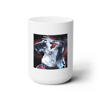 Tokyo Ghoul Uta Best White Ceramic Mug 15oz Sublimation With BPA Free