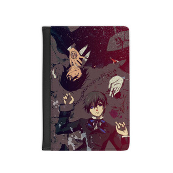Black Butler Best PU Faux Leather Passport Cover Wallet Black Holders Luggage Travel