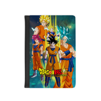 Dragon Ball Super Best PU Faux Leather Passport Cover Wallet Black Holders Luggage Travel