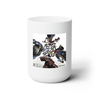 Suicide Squad Kill The Justice League White Ceramic Mug 15oz With BPA Free