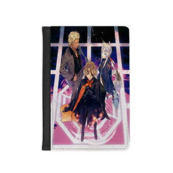 Tokyo Ravens Arts PU Faux Leather Passport Cover Wallet Black Holders Luggage Travel