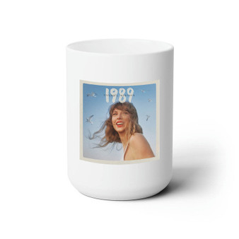 Taylor Swift 1989 Taylor s Version White Ceramic Mug 15oz With BPA Free