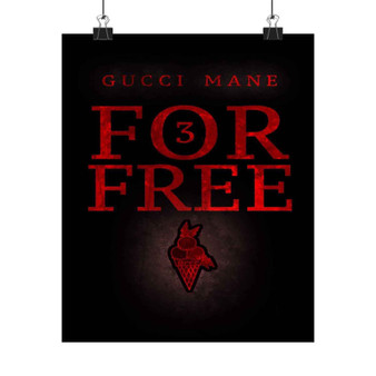 3 For Free Gucci Mane Art Print Satin Silky Poster Wall Home Decor