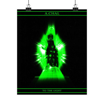 A Chal To The Light Art Print Satin Silky Poster Wall Home Decor