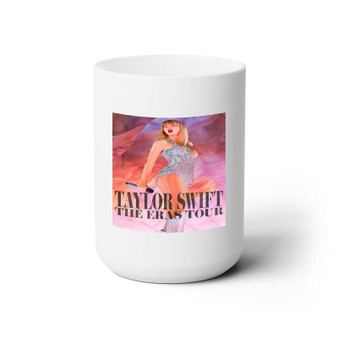 Taylor Swift The Eras Tour Movie White Ceramic Mug 15oz With BPA Free