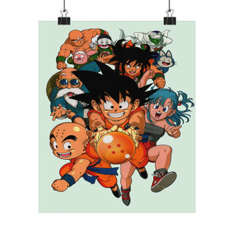 Dragon Ball Best Art Print Satin Silky Poster Wall Home Decor