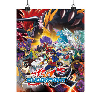 Future Card Buddyfight Battsu Art Print Satin Silky Poster Wall Home Decor