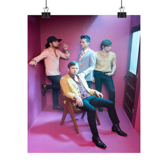 Kings of Leon Art Print Satin Silky Poster Wall Home Decor