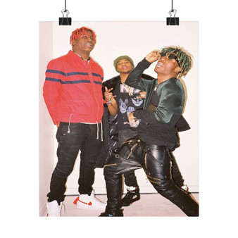 Lil Yachty Ken Rebel Lil Uzi Vert Art Print Satin Silky Poster Wall Home Decor