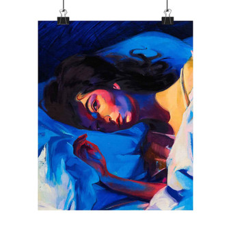 Lorde Green Light Art Print Satin Silky Poster Wall Home Decor