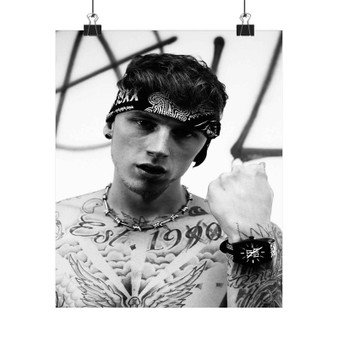 Machine Gun Kelly Art Print Satin Silky Poster Wall Home Decor