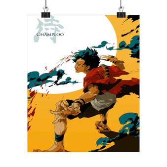 Mugen Samurai Champloo Best Art Print Satin Silky Poster Wall Home Decor