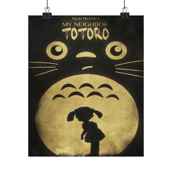 My Neighbor Totoro Best Art Print Satin Silky Poster Wall Home Decor