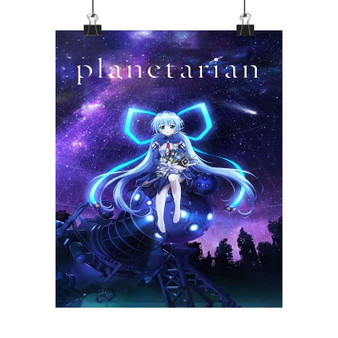 Planetarian Chiisana Hoshi no Yume Art Print Satin Silky Poster Wall Home Decor