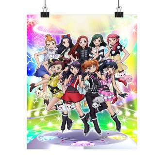 Pretty Rhythm Dear My Future Art Print Satin Silky Poster Wall Home Decor