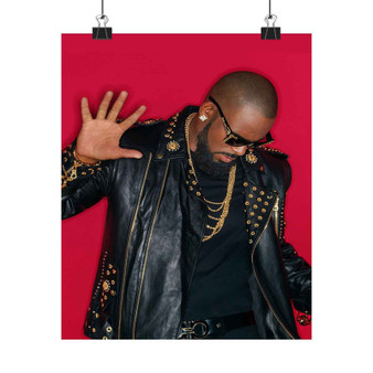 R Kelly Best Art Print Satin Silky Poster Wall Home Decor