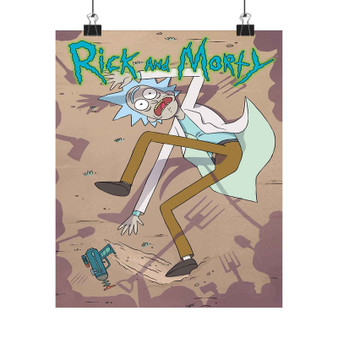 Rick and Morty Best Art Print Satin Silky Poster Wall Home Decor