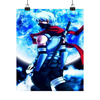 The Ultimate Ninja Kakashi Hatake Naruto Art Print Satin Silky Poster Wall Home Decor