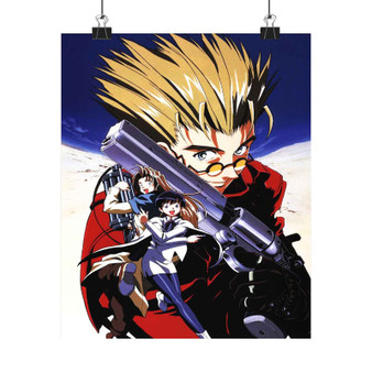 Trigun Best Art Print Satin Silky Poster Wall Home Decor