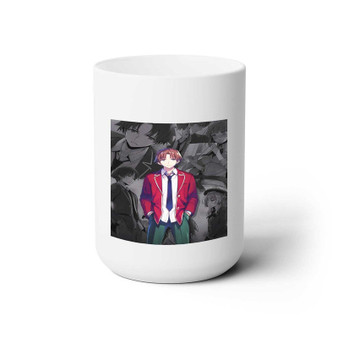 Kiyotaka Ayanokouji White Ceramic Mug 15oz With BPA Free