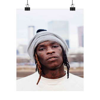 Young Thug Best Art Print Satin Silky Poster Wall Home Decor