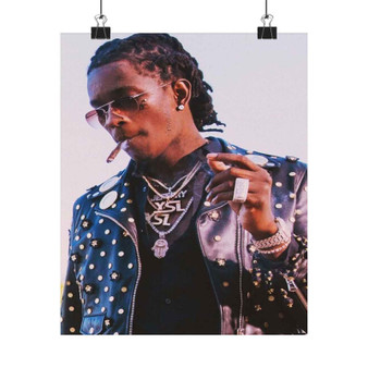 Young Thug Safe Art Print Satin Silky Poster Wall Home Decor