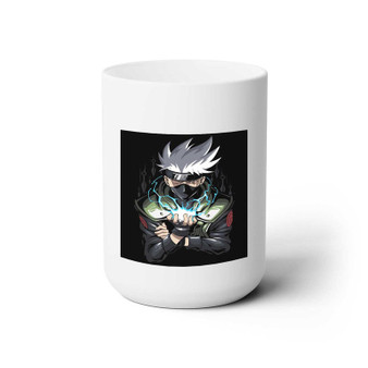 Kakashi Hatake White Ceramic Mug 15oz With BPA Free