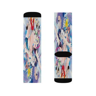 Keijo Arts Sublimation White Socks Polyester Unisex Regular Fit