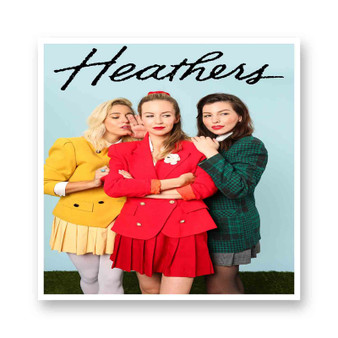 Heathers Group Kiss-Cut Stickers White Transparent Vinyl Glossy