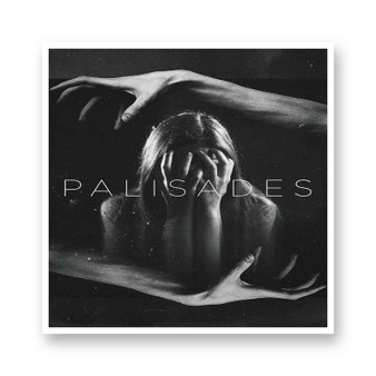 Palisades Let Down Kiss-Cut Stickers White Transparent Vinyl Glossy