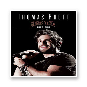 Thomas Rhett Home Team Kiss-Cut Stickers White Transparent Vinyl Glossy