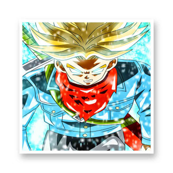 Trunks Super Saiyan Dragon Ball Super Best Kiss-Cut Stickers White Transparent Vinyl Glossy